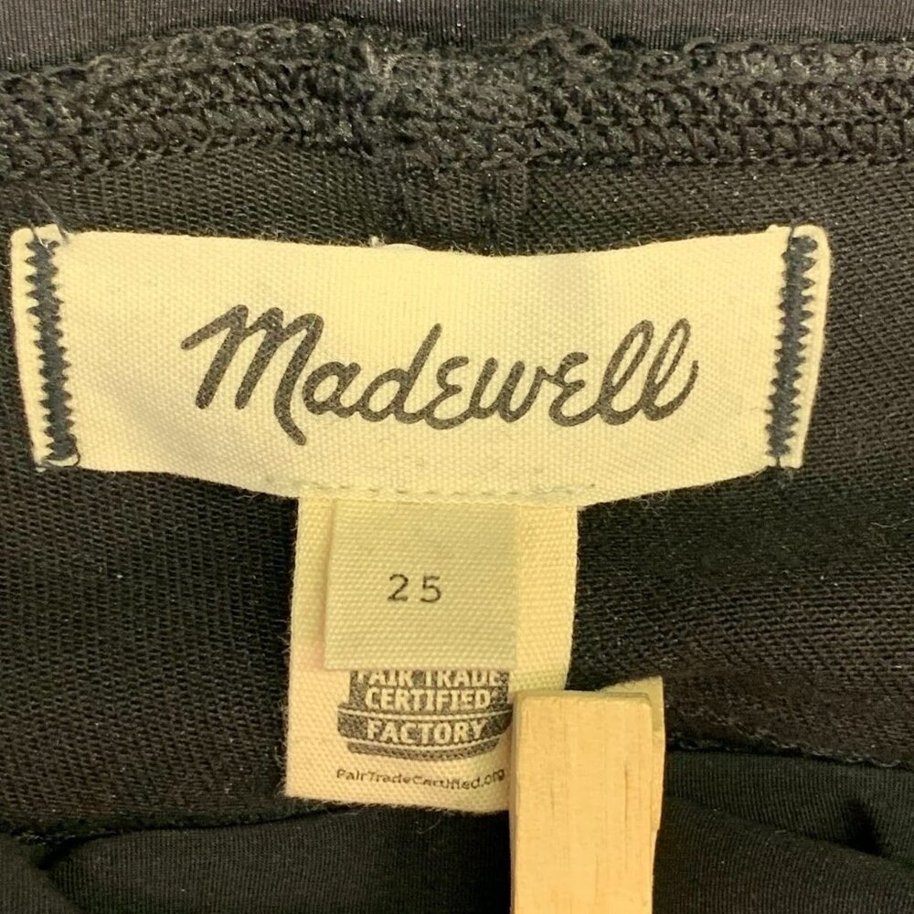 Madewell Women's Maternity Over-the-Belly Skinny Jeans in Lunar‎ Wash Size 25 - Picture 8 of 15